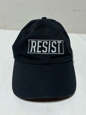 Resist Hat Bus Boys And Poets Strap-Back Black Cap BLM Black Lives Matter